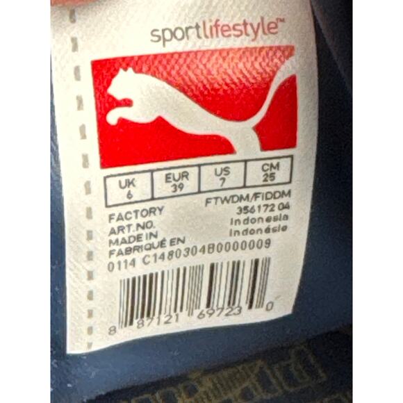 Puma Suede Crafted Pack Size 7 Mens Blue Shoes 356172 Gum Soles Classic Sneakers - Picture 10 of 11